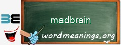 WordMeaning blackboard for madbrain